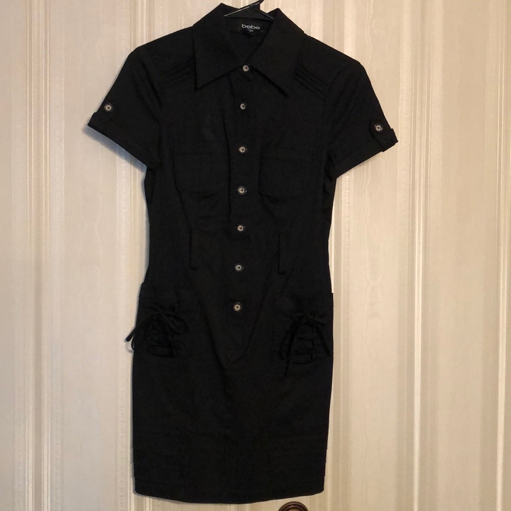 Black  bebe stretch dress